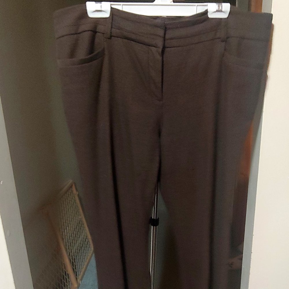 Dress Pants - Brown Tweed